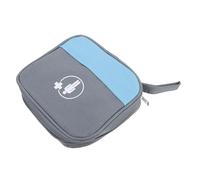 CHILDWEET Outdoor Medicine Bag Portable Medicine Storage Bag Compact Lightweight Oxford Cloth Multi Layer Compartments 6.48x5.31x0.79in for Travel Car