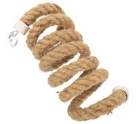 CHILDWEET Parrot Rope for Bird Cages with Stable Type Clips Hemp Rope Material Suitable for Attach the Bird Cage and Home Decoration Sturdy Climbing and Hanging for Parrots