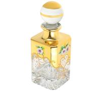 CHILDWEET Perfume Retro Refillable 150ml Vintage Empty Bottle Glass Decorative Essential Oil Storage Container with Classic Stylish Design for Home Décor