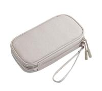 CHILDWEET Portable Organizer Bag Electronic and Earphones Storage Charging, Lightweight Oxford Cloth with Dual Layers Cables Travel for Business Trips and Outdoor Use