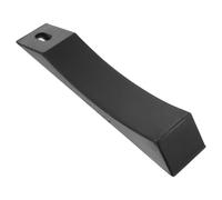 CHILDWEET Portable Silicone Barbell Jack Fixation Pad for Deadlift Training | Black Silicone Build, Weightlifting and Powerlifting Use, Anti-slip Support, Easy to Add to Barbell