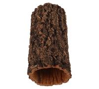 CHILDWEET Reptile Hide Reptile Tunnel Hollow Tree Trunk Wood 20x10x10cm Suitable for Rainforest Terrarium and Vivarium Habitat for Amphibians and Corn Snakes