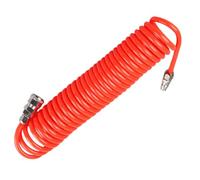 CHILDWEET Retractable Red Air Hose for Compressor with Eva Material, Easy to Use Design that Eliminates Kinks and Tangles, for Garden and Workshop Air Pump Accessories