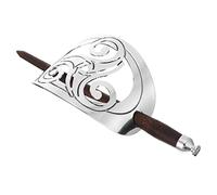 CHILDWEET Retro Hairpin Silver Hollow Metal Hair Stick Unique Design Easy to Put and Take off Creative Chinese Style Headdress for Women