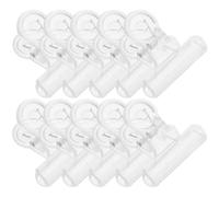 CHILDWEET Reusable Nail Extension Clips for Precise Acrylic Fixing 30pcs Tool Holder and Clamps for Nail Art for Manicurists