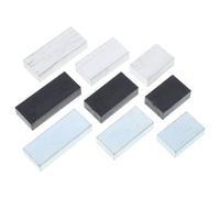 CHILDWEET Science Education Metal Block Set with Aluminum Iron and Plastic Cubes 9pcs for Accurate Density Measurement in Physics Experiments at Research Institutions