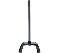 CHILDWEET Senior Quad Cane Tips Non-Slip Walking Stick Foot Base Replacement Soft Rubber Crutch Accessory with Tube Compatible for Adjustable Canes and Walkers