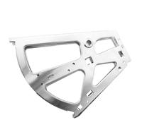 CHILDWEET Shoe Cabinet Stands Silver Finish Stainless Steel 2pcs with Accessories Strong and Well-designed Shoe Rack Supports Simple and Beautiful