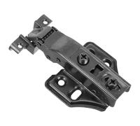 CHILDWEET Silent Damping Hinge Self Closing Cabinet Hinge for Narrow Edge Glass Cabinet Kitchen Cabinet Door Easy Installation