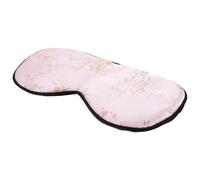 CHILDWEET Silk Sleep Eye Mask for Sleeping, Lightweight Printed Natural Silk Blindfold with Heat Therapy, Cooling and Weighted Design for Travel and Eye Care