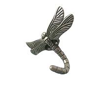 CHILDWEET Single Dragonfly Wall Hook Dragonfly Coat Hook Animal Coat Hooks Wall Clothes Hooks Coat Towel Hooks Hat Key Hooks Wall Hooks Elegant Home Accessory Sturdy Strong