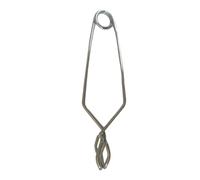 CHILDWEET Small Iron Test Tube Clamp for Laboratory Use High Temperature Resistance and Sturdy Silver Finish, for Home and Lab Experiments