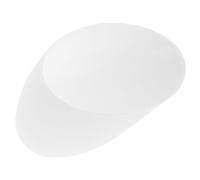 CHILDWEET Small Plastic Drum Lampshade 32Mm Horseshoe Shape White Lamp Shade Cover for Wall and Ceiling Lamps Home Lighting Decor