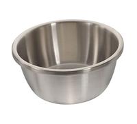 CHILDWEET Stainless Steel Vegetable Basin and Mixing Bowl 26cm 304 Metal Wash Basin for Kitchen Prep and Washing