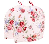 CHILDWEET Tea Cozy for Teapot Featuring Traditional Design and Delicate Pattern Cotton Cloth Material 2pcs Small with Heat Insulation and Comprehensive for Kitchen and Dining