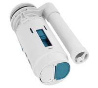 CHILDWEET Toilet Flush Valve Dual Flush Valve with Push Button and Water Ridge Float Replacement Kit Featuring Adaptable Design