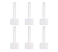 CHILDWEET Toothpaste Squeezer Kit Manual Rolling Dispenser 6pcs Stainless Steel with Accuracy and Ease, Metal Tube Squeezer Even Amount Dispensing Tool for Home Use