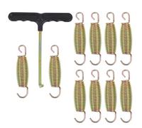 CHILDWEET Trampoline Tension Spring Sturdy Spring Easy to Install Featuring Beautiful Appearance and Workmanship Professional and Practical Design for Light Industry