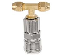 CHILDWEET Truck Trailer Air Fitting Copper Pneumatic Straight Connector Quick Connection and Leak Prevention for Storage Tanks and Gas Lines on Trucks and Trailers