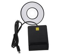 CHILDWEET USB Smart Card Reader Type-c Multi-card Compatible with Dnie Atm Ic Id Cac Sim for Windows Vista Portable High-speed USB Device for Contact-based Banking and