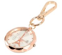 CHILDWEET Vintage Clip-on Design Multi-Function Chain Key Numerals and Nurse Watch Pendant with Glow the Dark Arabic Glass and Alloy Material, for Outdoor Sports Enthusiasts