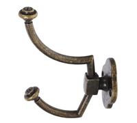 CHILDWEET Vintage Hat Wall Hooks and Coat Hangers Medium Size 638 Antique Green Bronze Metal Wall Mounted Decorative Entryway Rack for Hats, Coats, and Towels
