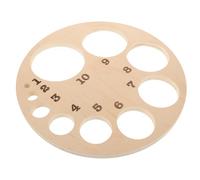 CHILDWEET Wooden Fetal Position Wheel Cervical Dilations Boards Wood Fetal Position Board Beige Material Simulates Childbirth Process Clearly Shows Cervical Changes Teaching Places