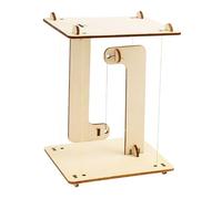 CHILDWEET Wooden Physics Balance for Classroom and Home Use, Demonstration of Physics Concepts Hands-on Skills Improvement, Educational Stem Science Experiment Kit and Adults