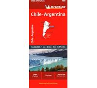 Chile Argentina - Michelin National Map 788: Map (Maps/Country Michelin)