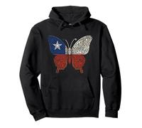 Chile Butterfly Chilean Flag Pride Pullover Hoodie