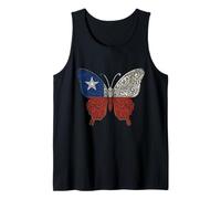 Chile Butterfly Chilean Flag Pride Tank Top