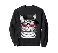 Chile Flag Cat Chilean Pride Chilean Roots Chilean Flag Sweatshirt