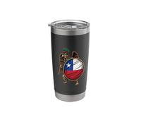 Chile Flag Chilean Flag Chilean Pride Chilean Roots Stainless Steel Insulated Tumbler