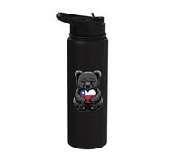 Chile Flag Chilean Pride Chilean Roots Chilean Flag Stainless Steel Insulated Water Bottle