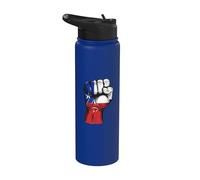 Chile Flag Chilean Pride Chilean Roots Chilean Flag Stainless Steel Insulated Water Bottle
