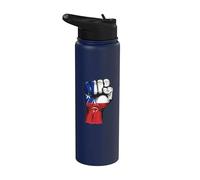 Chile Flag Chilean Pride Chilean Roots Chilean Flag Stainless Steel Insulated Water Bottle