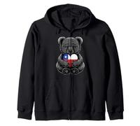 Chile Flag Chilean Pride Chilean Roots Chilean Flag Zip Hoodie