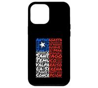 Chile Flag Cities Word Art Chilean Pride Case for iPhone 12 Pro Max