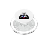 Chile Flag Heart Pride Country Heritage Eagle Chilean PopSockets PopGrip for MagSafe