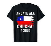 Chile Flag Pride Chilean Funny Camiseta Chilena La Chucha T-Shirt