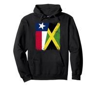 Chile Jamaica Flag | Chilean Jamaican Roots Pullover Hoodie