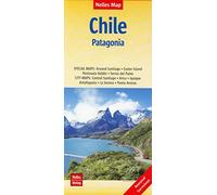 Chile / Patagonia nel.map Easter Island-Santiago