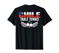Chile Ping Pong Lovers - Chilean Table Tennis Team Supporter T-Shirt