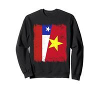 Chile Vietnam Half Flag Chilean Vietnamese History Sweatshirt