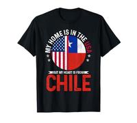 Chilean American Flag Pride Chile Patriotic T-Shirt