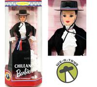 Chilean Barbie Dolls of the World 1997 Mattel 18559