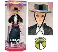 Chilean Barbie Dolls of the World 1997 Mattel 18559