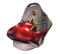 Chilean cherries Versatile full-print Stroller Chair Cover/Nursing Cover, specially designed for your baby