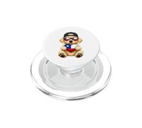Chilean Flag Dog Heart Heritage Outfit for Chile PopSockets PopGrip for MagSafe