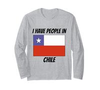 Chilean Flag I Have People in Chile Long Sleeve T-Shirt